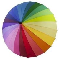 Яркие дизайнерские зонты с любыми рисунками на заказ